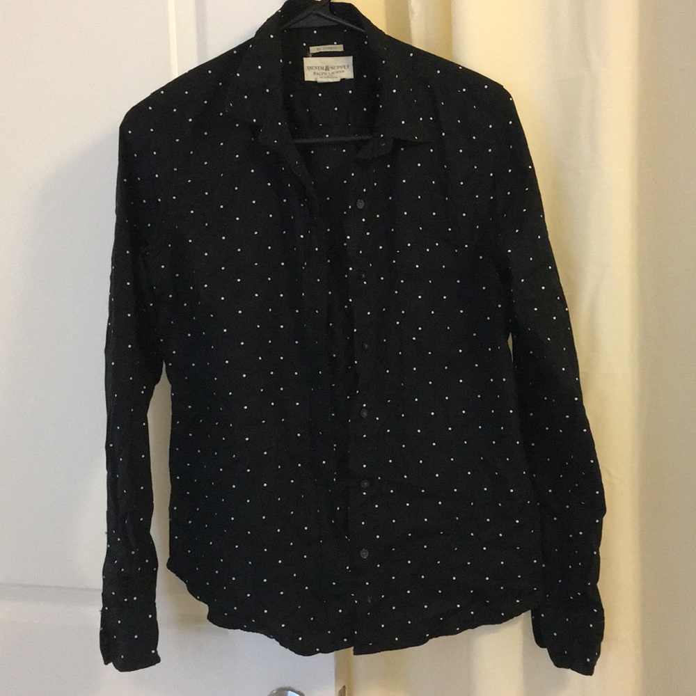 Ralph Lauren Tomboy Medium 100% cotton.